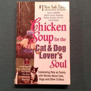 Chicken Soup "Cat & Dog lovers" book. **3 for 15 books